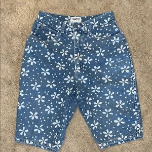 Vintage 80s Esprit denim shorts